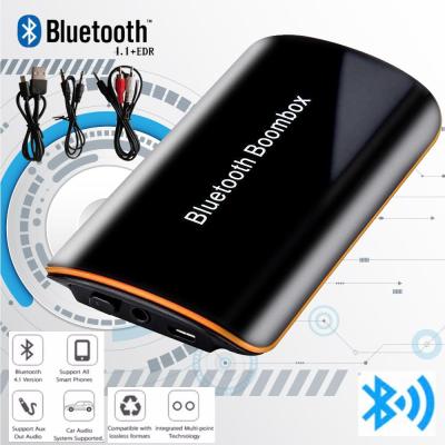B2 Bluetooth Receiver หูฟังสเตอริโอบลูทูธไร้สายบลูทูธ 4.1+EDR เสียงกล่องดนตรีกับไมค์ 3.5มม อาร์ซีเอสำหรับระบบเสียงลำโพงรถบ้านรองอุปกรณ์