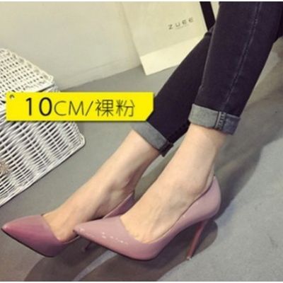 [COD] size high-heeled shoes bed red-soled pointed-toed horse-eye slender heels and disposable cheap womens foot love interest