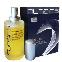 โลชั่น NUHAIR 5 นูแฮร์ 5 ขนาด 60ML โลชั่นช่วยเรื่องผมบาง เพิ่มความหนาของเส้นผม ใช้ได้ทั้งผู้ชายและผู้หญิง เห็นผลภายใน 2 สัปดาห์