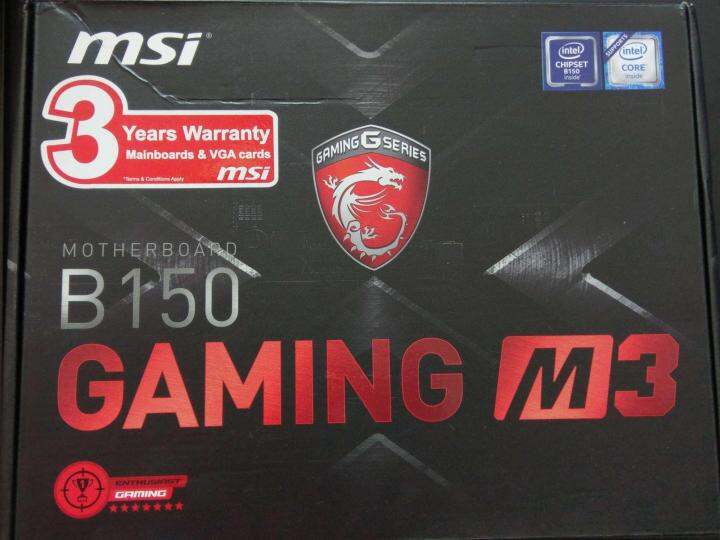 Msi motherboard b150 gaming m3 Lazada