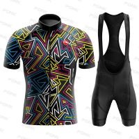 2023 Mens Summer Cycling set Short Sleeve Jersey Bike Uniform Sports Bicycle Clothing MTB Clothes Wear Maillot Ropa De Ciclismo