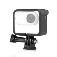 Haweel กรอบกันกระแทกพลาสติกสำหรับ Insta360 GO 3 PULUZ กล้อง (สีดำ)