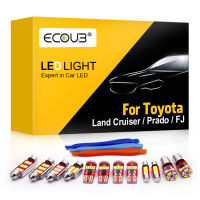 LED Interior Light Bulb Kit for Toyota Land Cruiser 80 100 200 Prado 120 150 FJ Crusier Dome Overhead Trunk License Plate Light