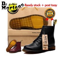 HOT”DR.MARTENS [ไซซ์ 34~48] ดร. รองเท้าบูทมาร์ติน ข้อสูง หนังแท้ กันน้ํา เหมาะกับใส่กลางแจ้ง สไตล์คลาสสิก สําหรับผู้ชาย และผู้หญิง