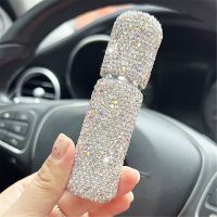 Diamond-Encrusted Perfume Bottle 10ml Spray Bottle Glass Empty Cosmetics Sample Vials Mini Refillable Sprayer Makeuo Tool Travel Size Bottles Containe