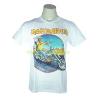 เสื้อวง Iron Maiden เสื้อไซส์ยุโรป ไอเอิร์นเมเดน ไอร่อน PTA8162 เสื้อวงดังๆ วินเทจ