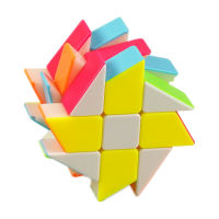 Shengshou กังหันลมเมจิก Cube Sengso ฟิชเชอร์เมจิก Cube 3x3ปริศนา Cube Stickerless ของเล่นเพื่อการศึกษาเด็กเด็ก