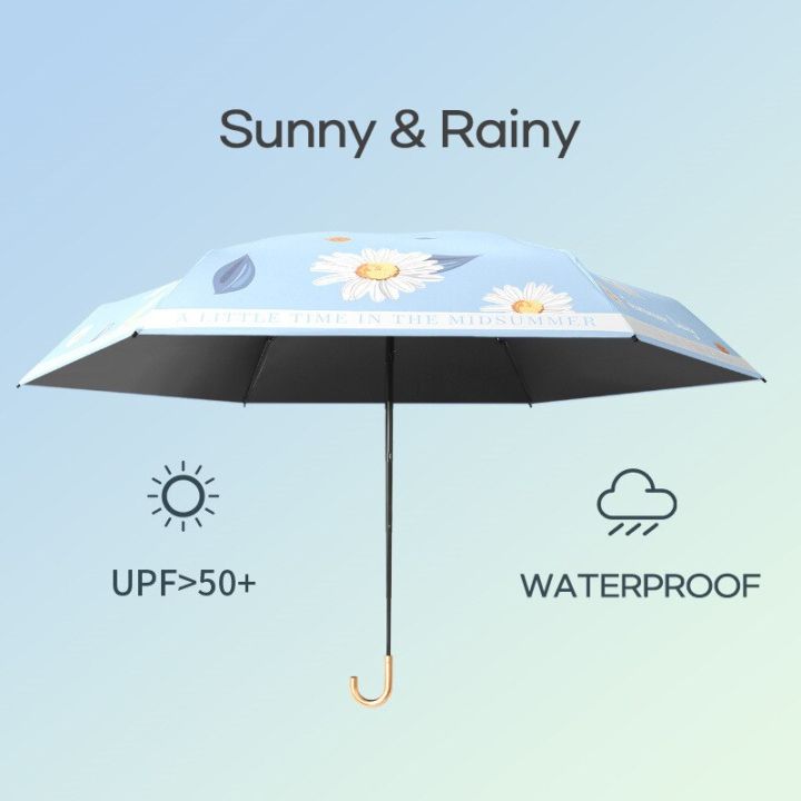 payung-lipat-mini-สำหรับร่ม-uv-parasol-แฟชั่นสำหรับผู้หญิงสำหรับฝนและแสงแดดกระเป๋าแบบพกพา-gratis-ongkir-ร่มพับได้