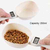 Electronic Measure Spoon For Dog Cat Feeding Bowl Measuring Spoon Kitchen Scale Digital Display With Led Pet Supplies S8N3