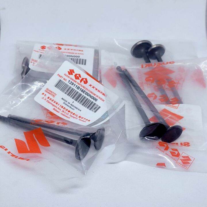 Immediate delivery RAIDER 150 VALVE SET 2 INTAKE AND 2 EXHAUST Lazada PH
