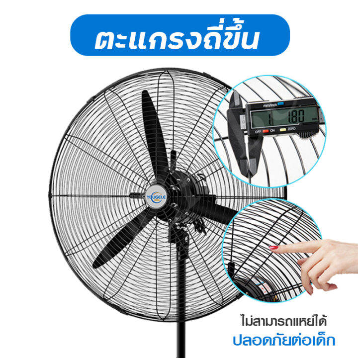 จัดส่งฟรี-พัดลมอุตสาหกรรม-พัดลมติดผนัง-wall-fans-พัดลมตั้งพื้น-พัดลมตั้งโต๊ะ-22-26-30นิ้ว-3ใบพัดอลูมิเนียม-ปรับแรงลมได้-3ระดับ-ทนทาน-มอเตอร์ทองแดงอย่างดี-รับประกัน-3-ปี-จัดส่งทันที