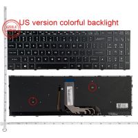 Backlight Laptop Keyboard For Clevo N250 N650 N850 N950 N750 N957 PA70 P950 N857 N855 N960 US English layout Colorful backlight