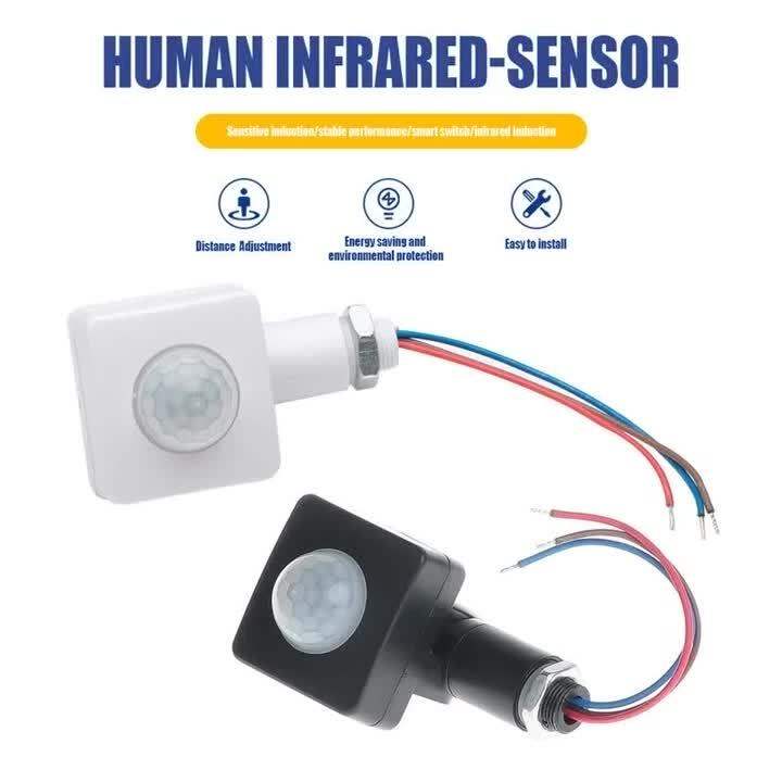 85 265v Human Body Infrared Sensor Led Flood Light Pir Motion Sensor Detector Waterproof Ip65 2690