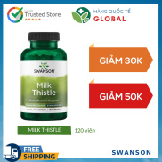 SWANSON MILK THISTLE, 120 tablets, Supports liver function