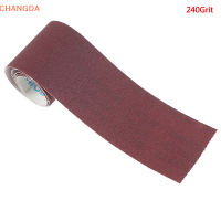 ?【Lowest price】CHANGDA กระดาษทรายขัดม้วนผ้า80-240Grit 1เมตรสำหรับเครื่องมือเจียรโลหะ