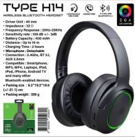 ?หูฟังเกมมิ่งไร้สาย EGA TYPE H14  ? 3 in 1 2.4Ghz, BT 5.1, AUX 3.5mm (สินค้าใหม่)หูฟังเกมมิ่งไร้สายสุดพรีเมียม?