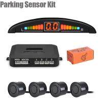 Parking Sensor Kit With 4 Radar LED Accurate Digital Display Of Obstacle Distance Alarm Parktronic Kit Detector Reversing Radar