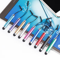 5 PiecesLot Adjustable Bling Stylus Capacitive Pen With Jack Connector For Universal Touchscreen Devices Samsung