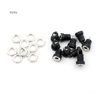 FUYU 10pcs DC Power JACK SOCKET ขั้วต่อปลั๊กตัวเมีย3.5mm x 1.35mm