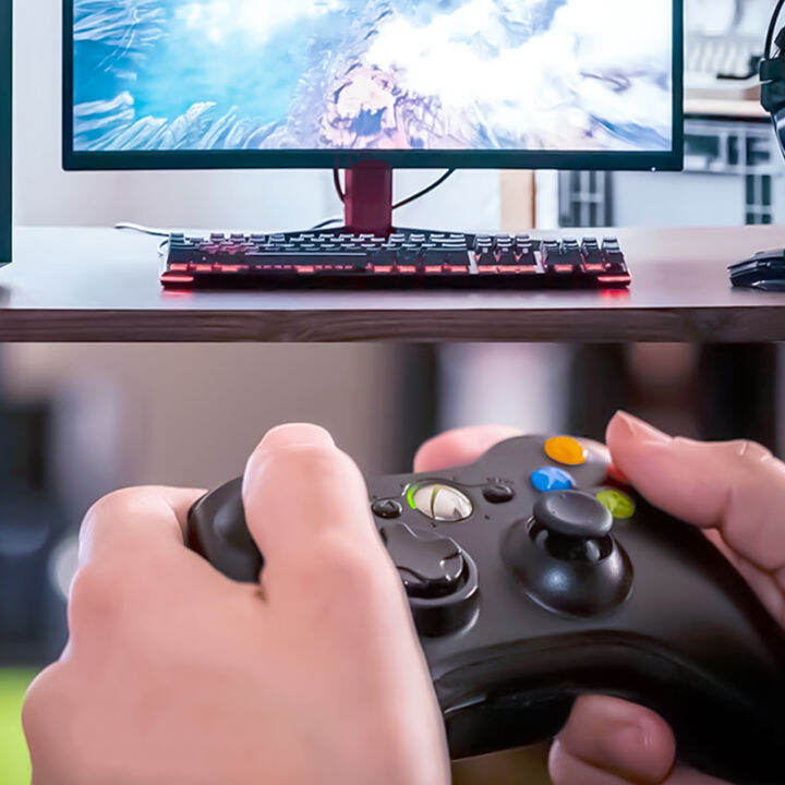 【In Stock】PC Game Controller 360 Wired Game Controller PC Game