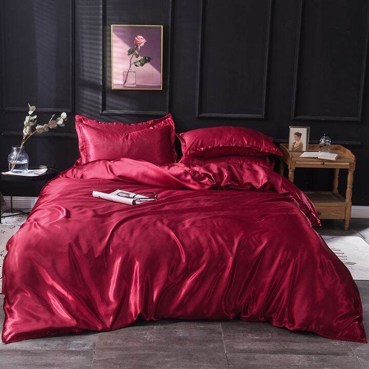 2szs-wine-duvet-cover-200x200-with-pillowcase220x240-quilt-coverfull-king-queen-size-setflat-bed-sheets