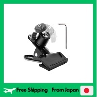 UTEBIT กิ๊บติดศีรษะพลัง Vive/ กล้องแอคชั่นแคมเมรา/เลนส์สะท้อนเดียว/แฟลช/DSLR ปรับได้1/4สกรู360องศาทุกที่กล้องอุปกรณ์ยึดจับมือถือในรถยนต์ที่วางฝักบัวฟรีกับรองเท้าบรรจุ1กก. สูงสุดคลิปอเนกประสงค์ระยะการจับ55มิลลิเมตรหรือน้อยกว่าสีดำ