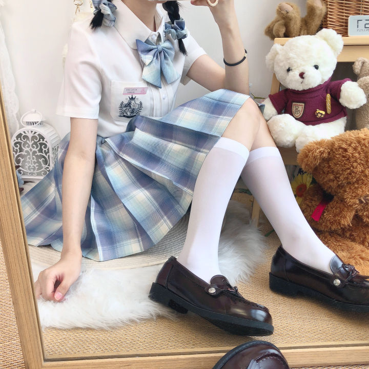 [Sakura Ji] # Private Mount Fuji # skirt JK uniform plaid skirt spring ...