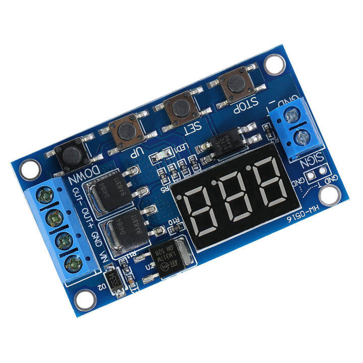 dc-5v-36v-trigger-cycle-delay-timer-switch-turn-on-off-relay-module-with-led-display-for-smart-home-tachograph-gps-plc-control-industrial-control-electronic