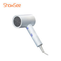 Xiaomi Youpin ShowSee 1800W Hair Dryer ไดร์เป่าผมพลังสูงแบบพกพาในครัวเรือนไดร์เป่าผมไอออนลบ A4