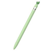 For Apple Pencil 1St Generation Creative Cartoon Pen Sleeve Non-Slip Silicone Protective Case Green
