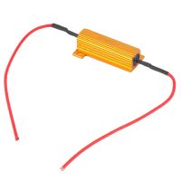 ❈◕✴ Decoder Wiring Interior Cable LED Error Wiring Resistance 50W 6 ohm Turn Signal Load Resistor Headlight Load Resistor