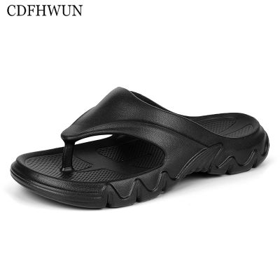 Cdfhwun Flip Flops สำหรับชายขนาด36-45รองเท้าแตะชายหาดแฟชั่นฤดูร้อน Cal รองเท้าแตะระบายอากาศลื่นกลางแจ้งชายรองเท้าแตะ