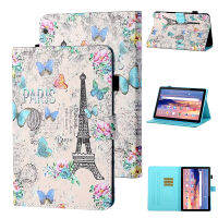 IFar เคสหนัง PU ลายการ์ตูนพร้อมที่ใส่ปากกาสำหรับ Huawei Matepad T10 T10S เคส Mediapad T5 10.1 Funda เคสฝาพับ + สไตลัส