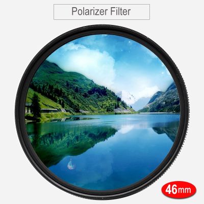 CPL Filter 46mm Circular Polarizer Polarizing Filter for Fujifilm XF 50mm f/2  Panasonic Lumix G 25mm f/1.7 Lens Filters