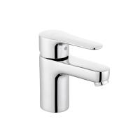 KOHLER July ll cold water single-hole single control lavatory faucet  โคห์เลอร์ ก๊อกเดี่ยวอ่างล้างหน้าแบบก้านโยก รุ่นจูลายน์ทู K-16027X-B4CD-CP (อ่างล้างหน้า,ห้องน้ำ)