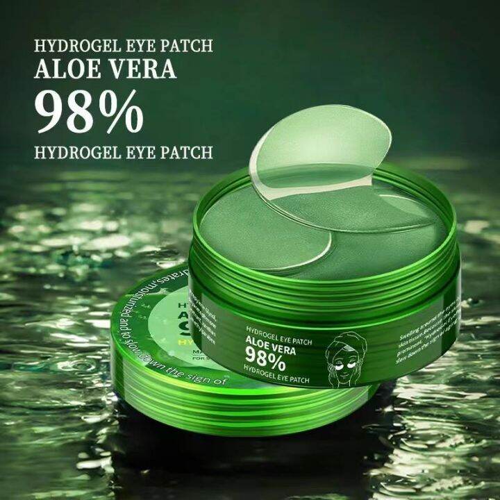 aloe vera with collagen hydrogel eye patch