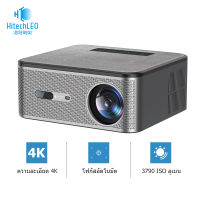 HitechLEO Projector 4K Full HD โปรเจคเตอร์ โปรเจคเตอร์พกพา Android 9.0 โฟกัสอัตโนมัติ