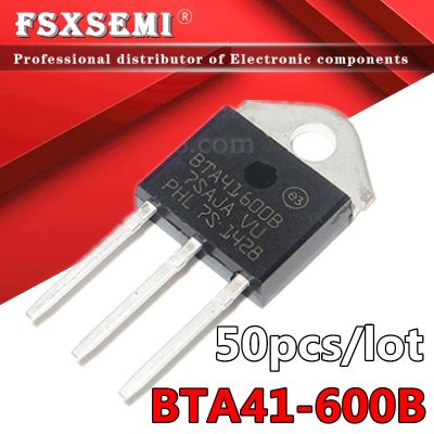 50ชิ้น BTA41-600B BTA41 TO-3P 40A TRIACS