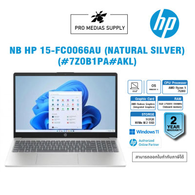 Notebook HP 15-fc0066AU (7Z0B1PA#AKL)