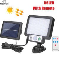 Studyset IN stock Led Solar Wall Lamp 3 Mode Ip65 Waterproof Motion Sensor Street Light For Garden Courtyard Porch Yard