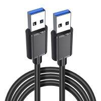 USB3.0 data cable Double-ended usb two-end high-speed male-to-male mobile hard disk connection cable 1M2M3M