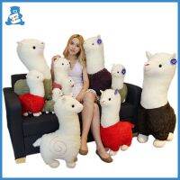 【A Great】 28 65เซนติเมตร Kawaii Alpaca PlushAnimal นุ่มยัดตุ๊กตาลามาตุ๊กตา Schairpillow บ้านเตียง DecorGirls ของขวัญ