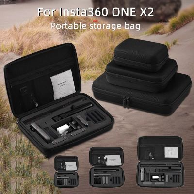 For Insta360 ONE X2 Protective Storage Bag Carrying Case Handbag for Insta 360 One x2 Panoramic Camera Accessories Storage Box