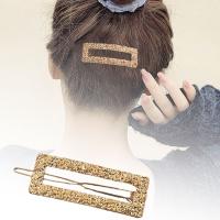 Temperament Alloy Geometric Hairpin Retro Cold Wind Adult Top Clip Side Clip