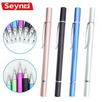 2 in 1 Stylus Pen Universal Tablet Touch Pen For iPad Android Smartphone Drawing Touch Screen Capacitive Stylus Pencil With hook Pens
