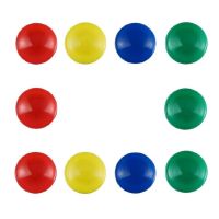 ❏¤✽ 10PCS Cork Notice White Board Magnetic Thumb Mixed Colored Tacks Magnet Blackboard Thumbtacks For WhiteBord Black board Fridge