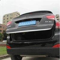 สำหรับ2010-hyundai Ix35ด้านหลังของสติ๊กเกอร์ติดรถยนต์หางเหล็กกล้าไร้สนิมขอบประตูอุปกรณ์เสริมแต่งรถ