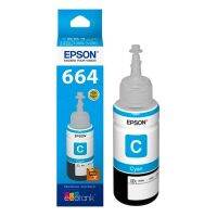 Epson T664200 C หมึกแท้ สีฟ้าจำนวน 1 ชิ้น ใช้กับพริ้นเตอร์อิงค์เจ็ท เอปสัน L100/ 110/ 120/ 200/ 210/ 220/ 300/ 310/ 350/ 355/ 360/ 365/ 380/ 385/ 455/ 485/ 550/ 555/ 565/ 1300 (Tank)