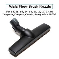 Miele 35MM Parquet Floor Horsehair Brush with Button Lock For S8000 S6000 S5000 S4000 S2000 S456 Complete Compact Classic