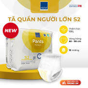 Tã quần người lớn Abena Pants Premium S2 thấm hút 1.900 ml Gói 16 miếng